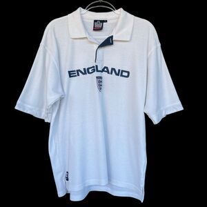 Admiral for England‎ Polo Shirt Mens Large Embroidered Soccer Futbol Football